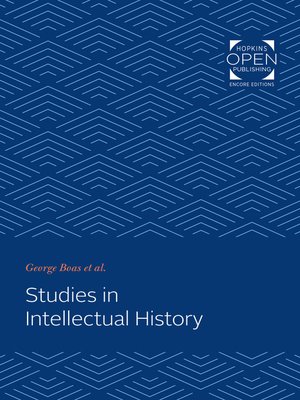 Studies In Intellectual History By George Boas · OverDrive: Free Ebooks ...